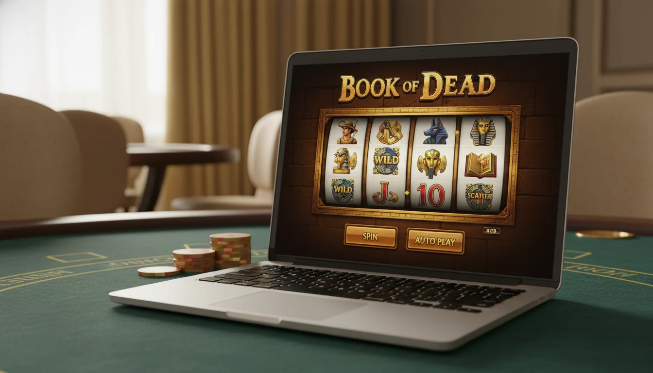 Book of Dead scatter symbols triggering free spins